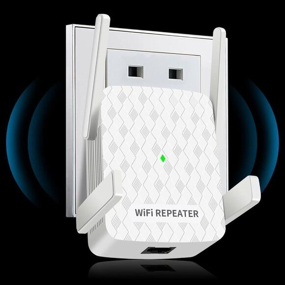 WiFi Signal Amplifier Range Up to 9200sq.ft & 35 Devices Signal Booster for Home - Picture 1 of 7
